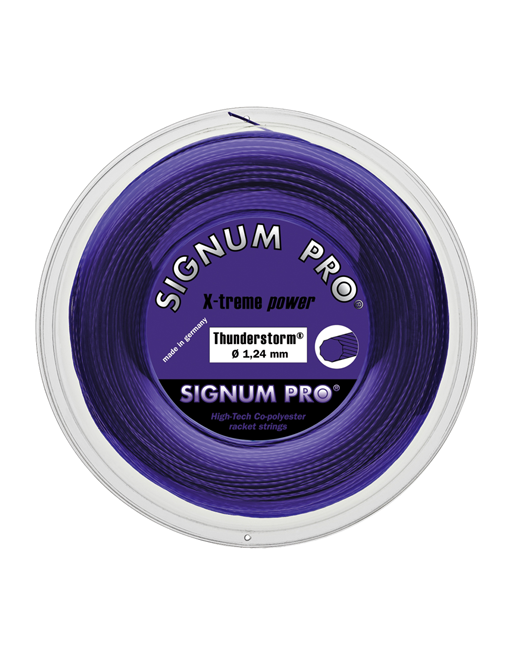 Signum Pro 200m Reel Tornado 1.23mm/17G Tennis Racket String 