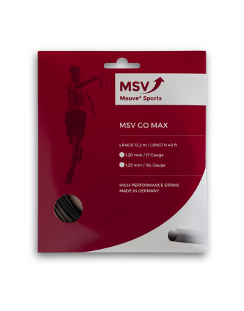MSV Go Max 1.25mm Black 12m...